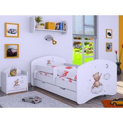 Pat Happy Babies Happy Bear On Cloud L06 cu sertar 90x180 (White)