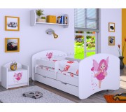 Pat Happy Babies Happy Fairy L02 cu sertar 70x140 (White)