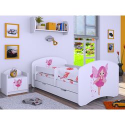 Pat Happy Babies Happy Fairy L02 cu sertar 70x140 (White)