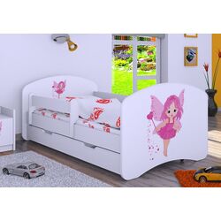 Pat Happy Babies Happy Fairy L02 cu sertar 70x140 (White) Thumb