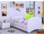 Pat Happy Babies Happy L04 cu sertar 80x160 (White)