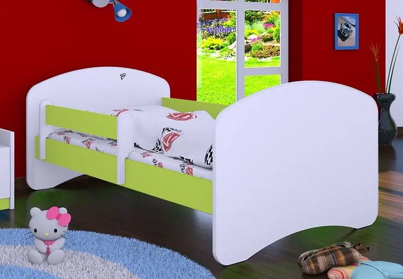 Pat Happy Babies Happy L05 90x180 (White/Pastel Green)