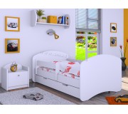 Pat Happy Babies Happy L06 cu sertar 90x180 (White)