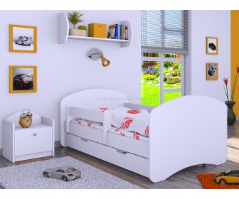 Pat Happy Babies Happy L06 cu sertar 90x180 (White)