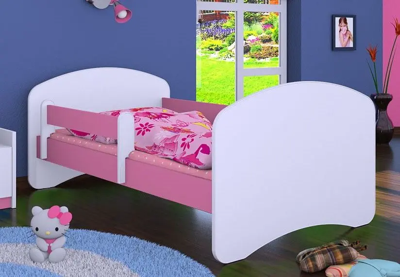 Кровать Happy Babies Happy L07 90x190 (White/Pink)