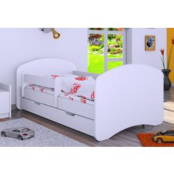 Pat Happy Babies Happy L08 cu sertar 90x190 (White) Thumb