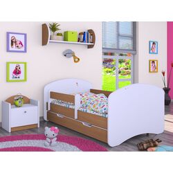 Pat Happy Babies Happy L10 cu sertar 90x200 (White/Beech)