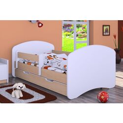 Кровать Happy Babies Happy L10 с ящиком 90x200 (White/Light Pear) Thumb