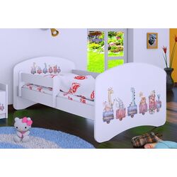 Pat Happy Babies Happy Pastel Animals L07 90x190 (White) Thumb