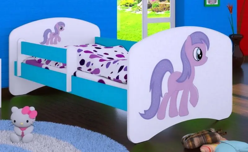 Pat Happy Babies Happy Pony L01 70x140 (White/Blue)