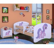 Pat Happy Babies Happy Pony L01 70x140 (White/Light Pear)