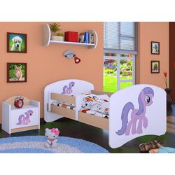 Pat Happy Babies Happy Pony L05 90x180 (White/Light Pear)