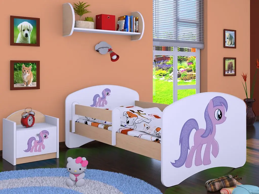 Pat Happy Babies Happy Pony L05 90x180 (White/Light Pear)