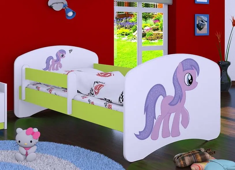 Pat Happy Babies Happy Pony L05 90x180 (White/Pastel Green)