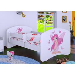 Pat Happy Babies Happy Princess with Butterflies L01 70x140 (White) Thumb