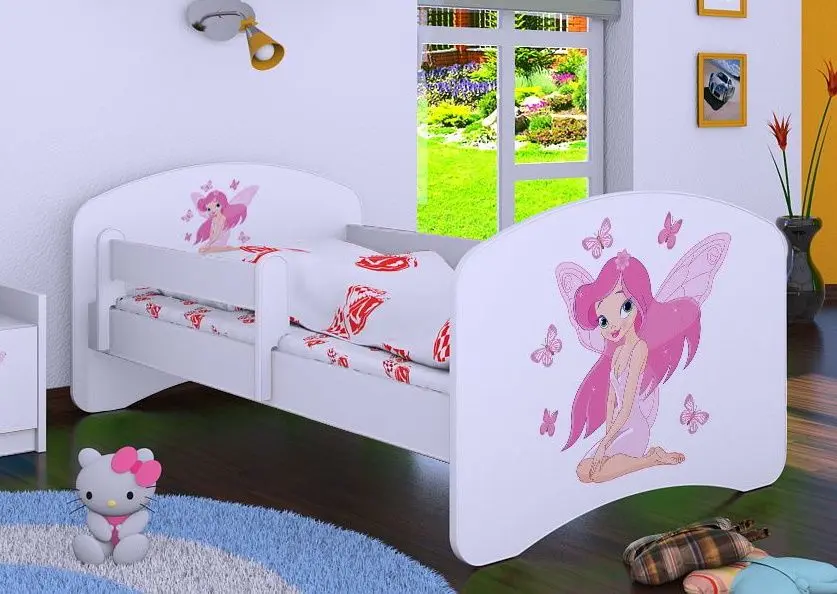 Pat Happy Babies Happy Princess with Butterflies L01 70x140 (White)