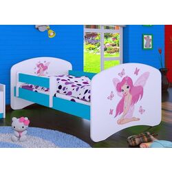 Pat Happy Babies Happy Princess with Butterflies L01 70x140 (White/Blue) Thumb