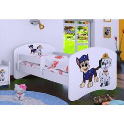 Pat Happy Babies Happy Two Dogs L01 70x140 (White) Thumb