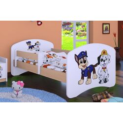 Pat Happy Babies Happy Two Dogs L01 70x140 (White/Light Pear) Thumb