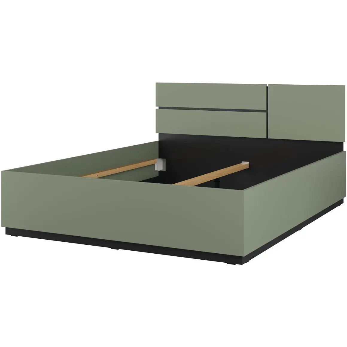 Кровать Helvetia Cross 24GWMY31 (Green/Black) - 3