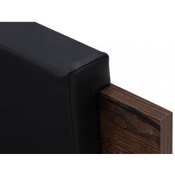 Pat Helvetia Galaxy 24ZBEA52 cu sertar 180x200 (Monastic Oak/Black Gloss) Thumb