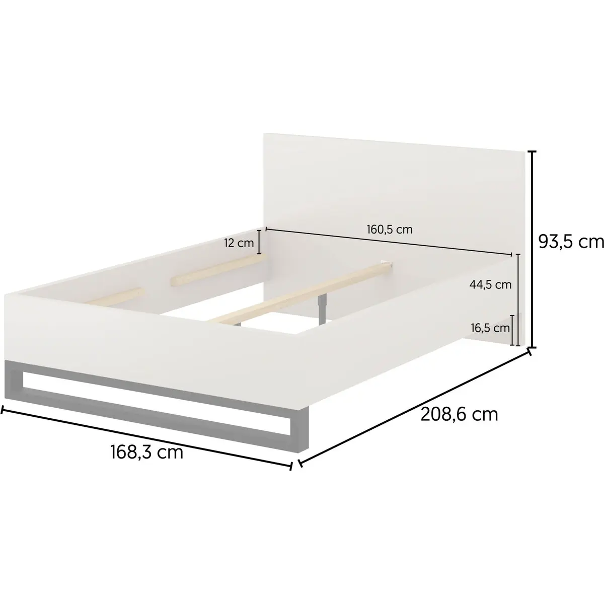Кровать Helvetia Halle S 24KSNG31 (Cashmere) - 4