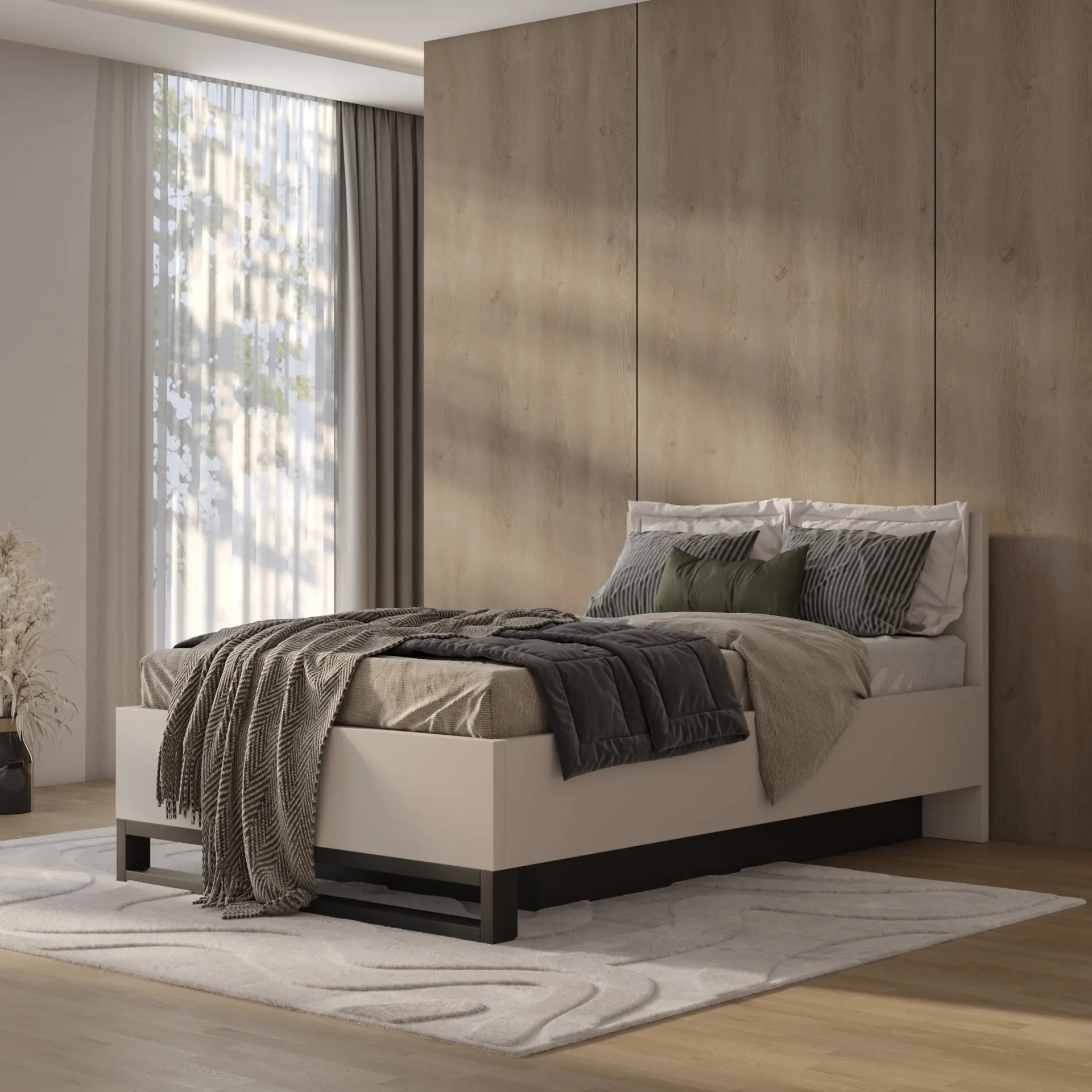 Кровать Helvetia Halle S 24KSNG50 (Cashmere) - 6