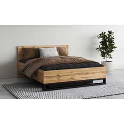 Pat Helvetia Halle S mecanism de ridicare 160x200 (Wotan Oak/Black) Thumb