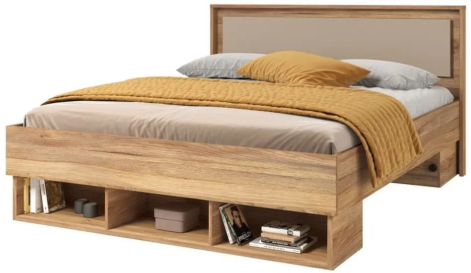 Pat Helvetia Impressio 160x200 (Mauvella Oak/Congo)