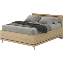 Кровать Helvetia Scandi 24D5OH31 (Oiled Oak/Brick) Thumb