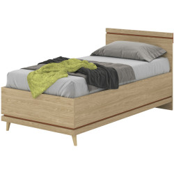 Кровать Helvetia Scandi 24D5OH34 (Oiled Oak/Brick) Thumb