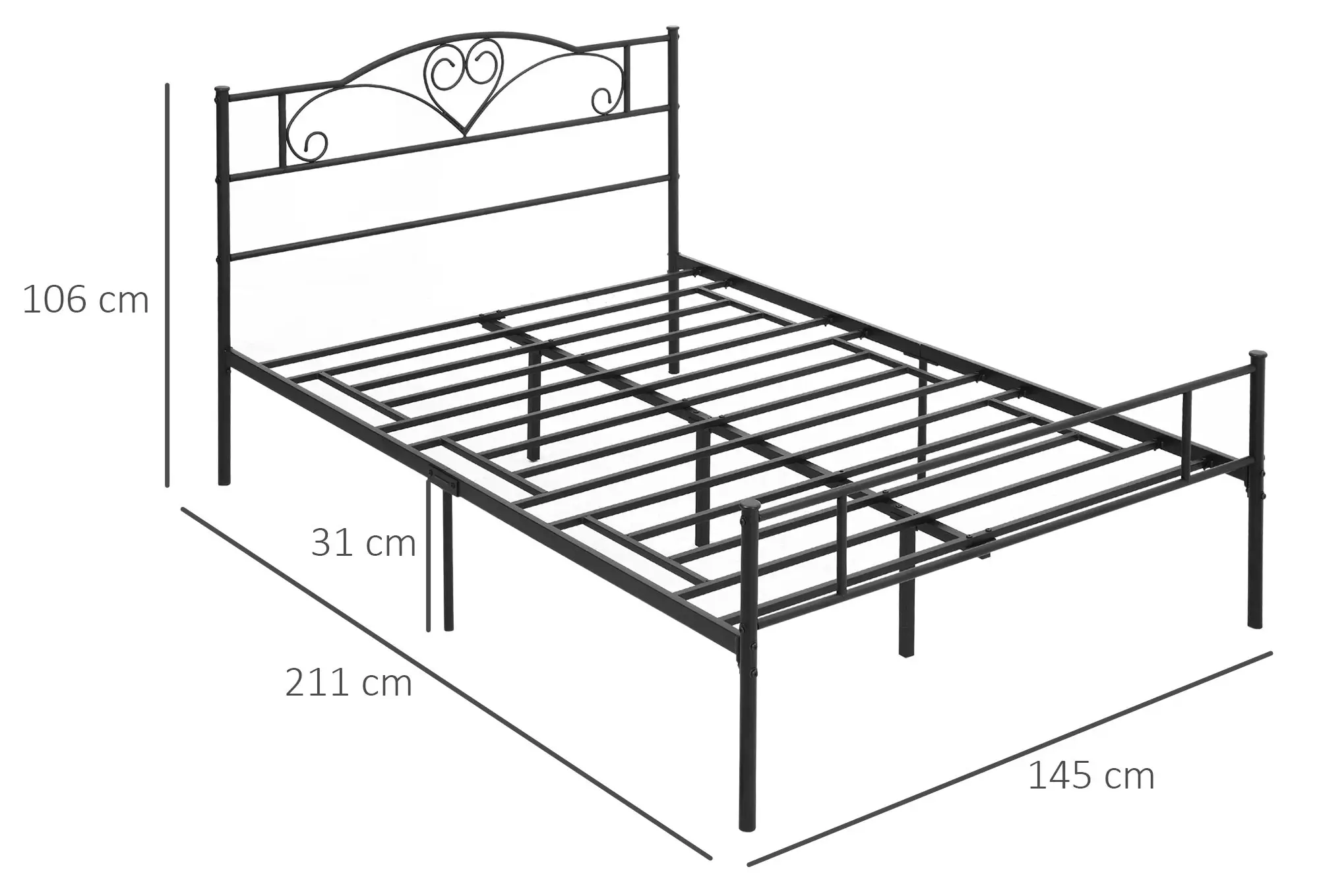 Pat Homcom 831-416 (Black) - 8