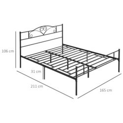 Pat Homcom 831-417V01 160x200 (Black) Thumb