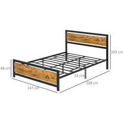 Pat Homcom 831-419V01 (Black/Rustic Brown) Thumb