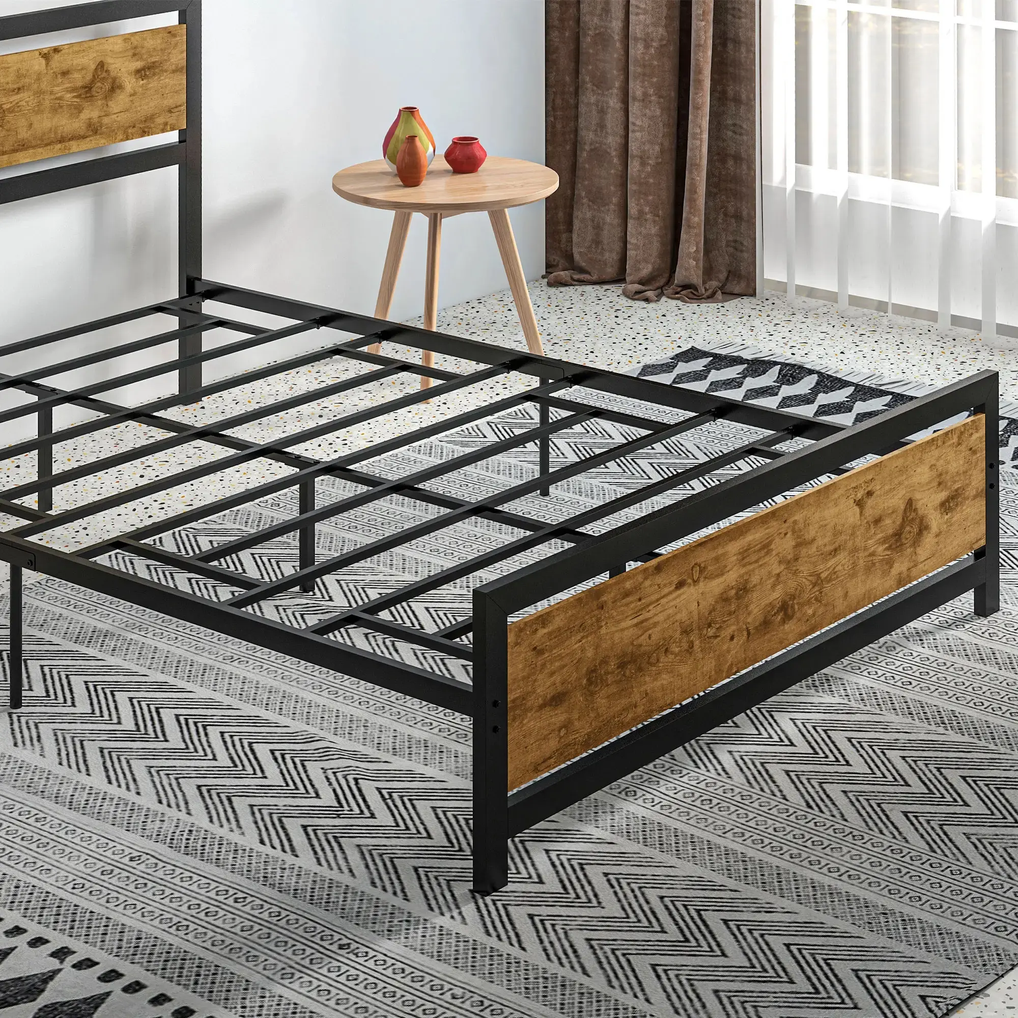 Pat Homcom 831-419V01 (Black/Rustic Brown) - 5