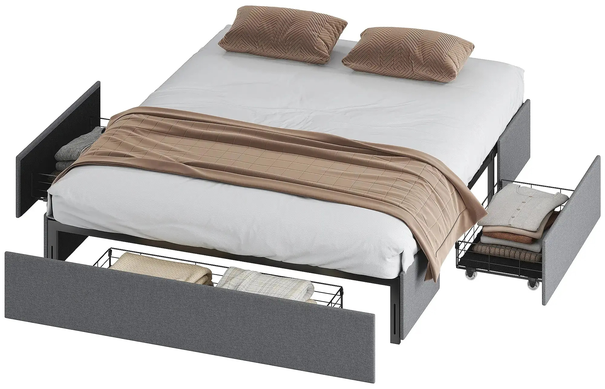 Pat Homcom 83D-184V01GY (Grey) - 3