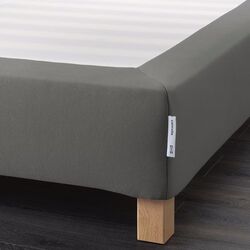 Baza dubla Ikea Espevar/Burfjord cu picioare 160x200 10cm (Gri Inchis) Thumb