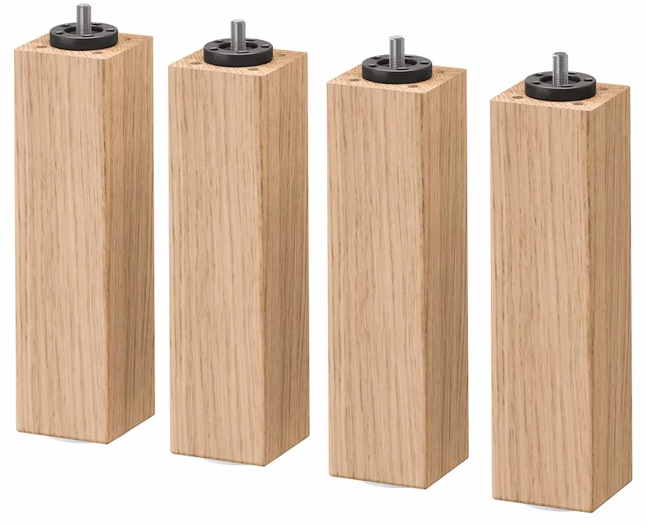 Baza Ikea Lyngor/Burfjord cu picioare 180x200 20cm (Gri Inchis)