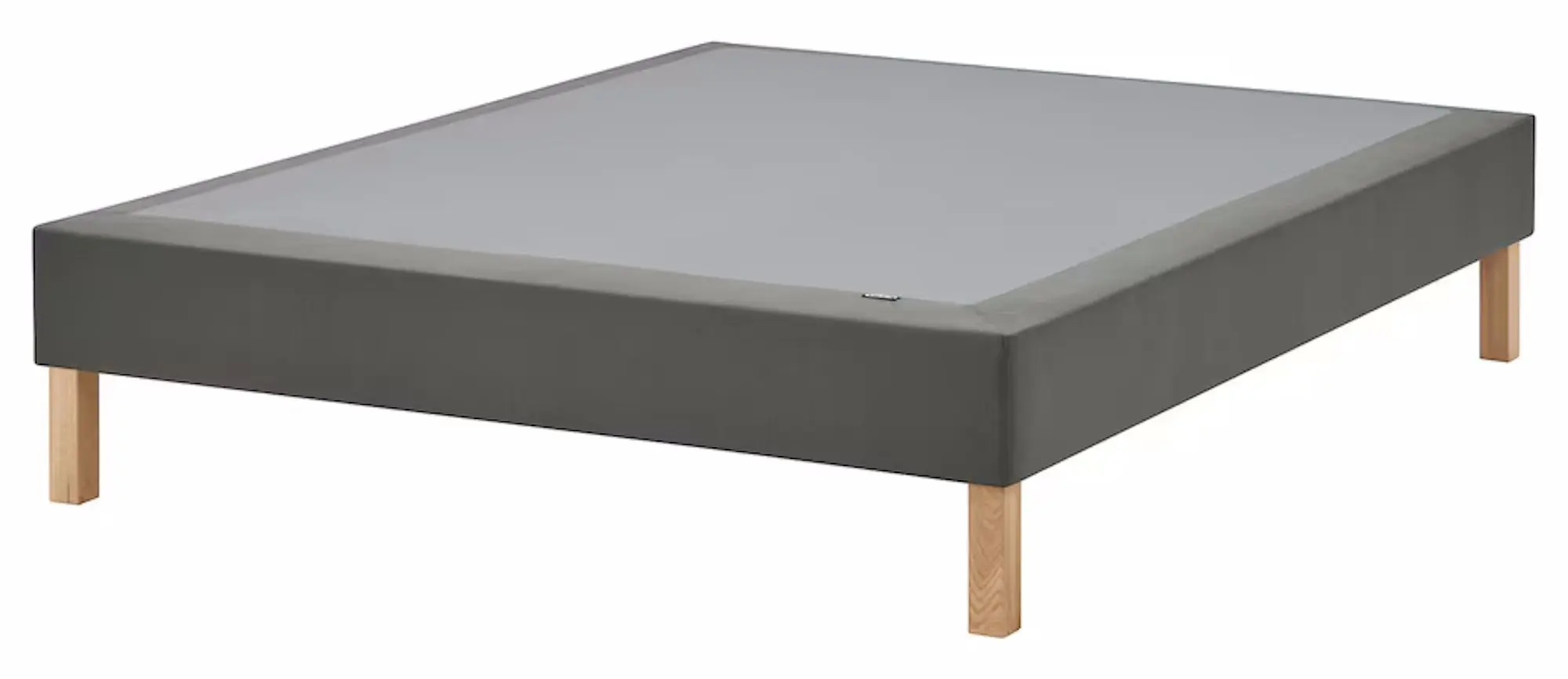 Baza Ikea Lyngor/Burfjord cu picioare 180x200 20cm (Gri Inchis)