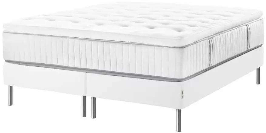 Pat continental Ikea Espevar Hokkasen/Tustna Bjorli 20cm 180x200 (Ferma/Alb)