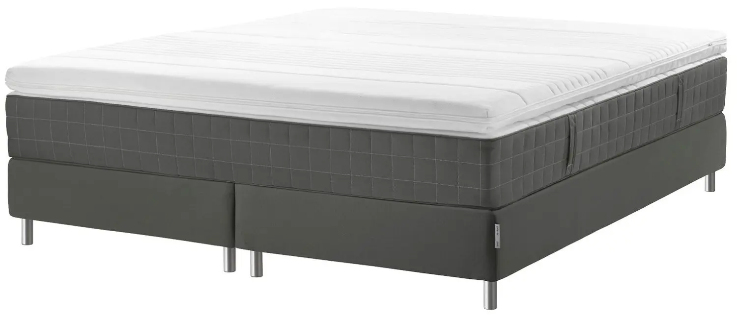 Pat continental Ikea Espevar Hovag/Tussoy Bjorli 10cm 180х200 (Ferma/Gri Inchis)