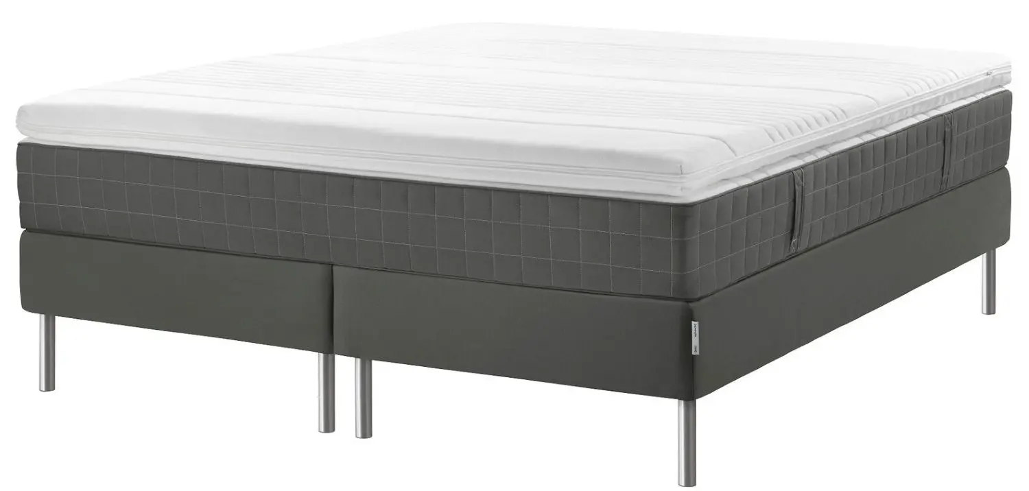Pat continental Ikea Espevar Hovag/Tussoy Bjorli 20cm 180х200 (Ferma/Gri Inchis)