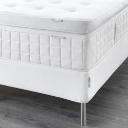 Pat continental Ikea Espevar Hyllestad/Tustna Bjorli 20cm 160x200 (Ferma/Alb) Thumb