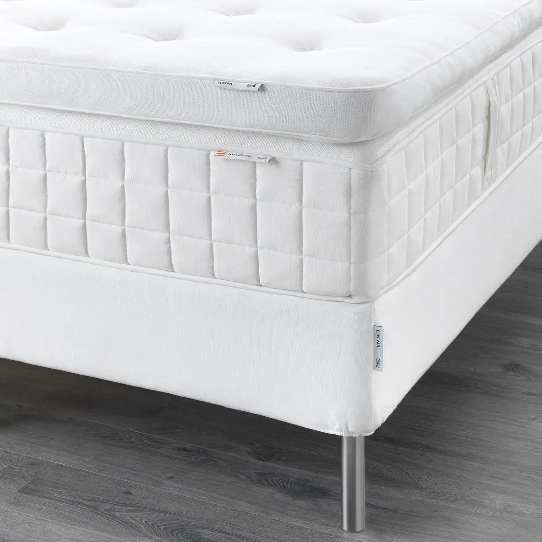 Pat continental Ikea Espevar Hyllestad/Tustna Bjorli 20cm 160x200 (Ferma/Alb) - 2