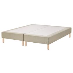 Pat continental Ikea Espevar + saltea cu arcuri Batsfjord 20cm 180x200 (Natur) Thumb