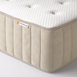 Pat continental Ikea Espevar/Vatnestrom/Bjorli extra ferma 140x200 10cm (Alb/Natural) Thumb