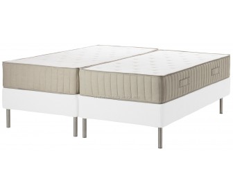 Pat continental Ikea Espevar/Vatnestrom separat Bjorli 20cm 180х200 (Alb/Ferma Natur)