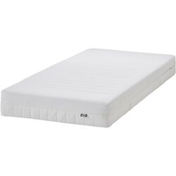 Pat continental Ikea Glamberget/Akrehamn ferma/cu depozitare 90x200 (Pin/Alb) Thumb