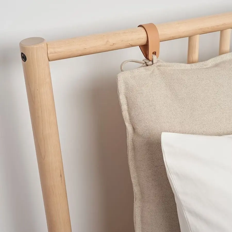 Pat Ikea Bjorksnas 140х200 (Furnir Mesteacăn)