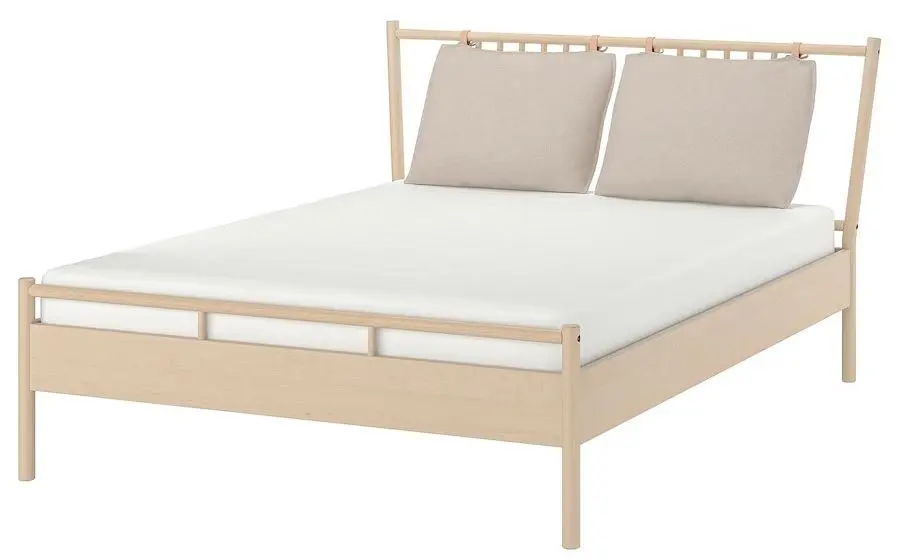 Pat Ikea Bjorksnas 160х200 (Furnir Mesteacăn)